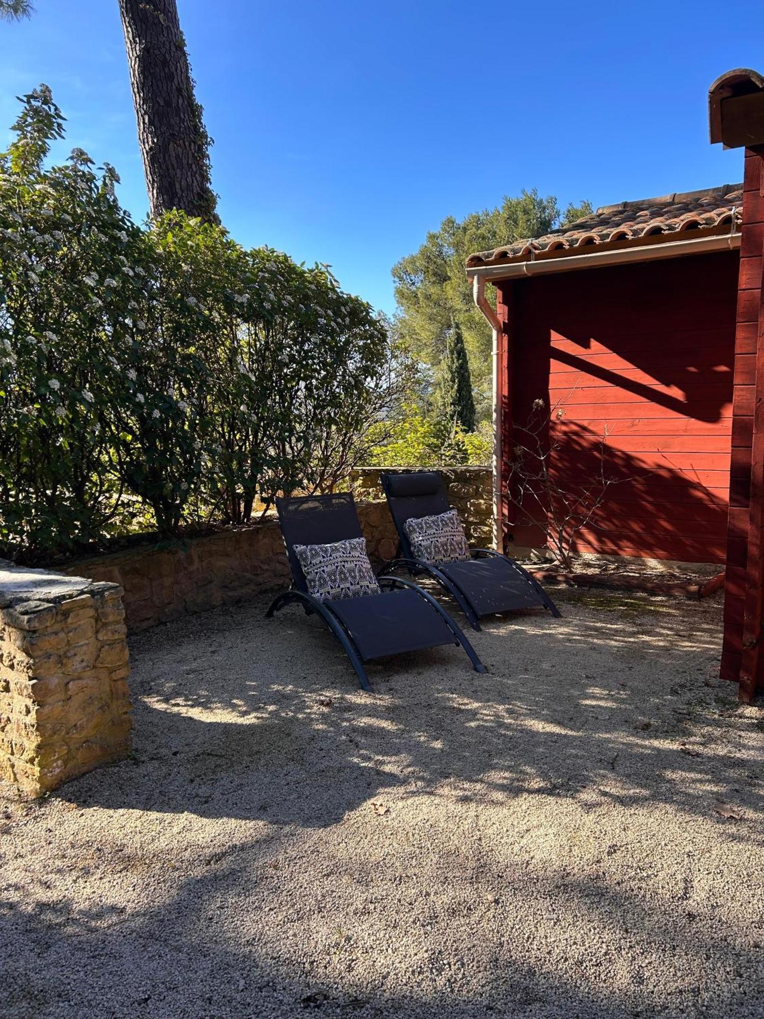 Pousterle De Sabran - Piscine & Hammam Lägenhet Exteriör bild