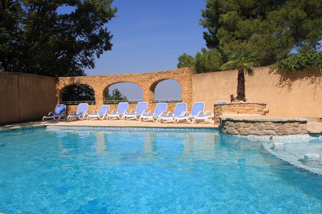 Pousterle De Sabran - Piscine & Hammam Lägenhet Exteriör bild