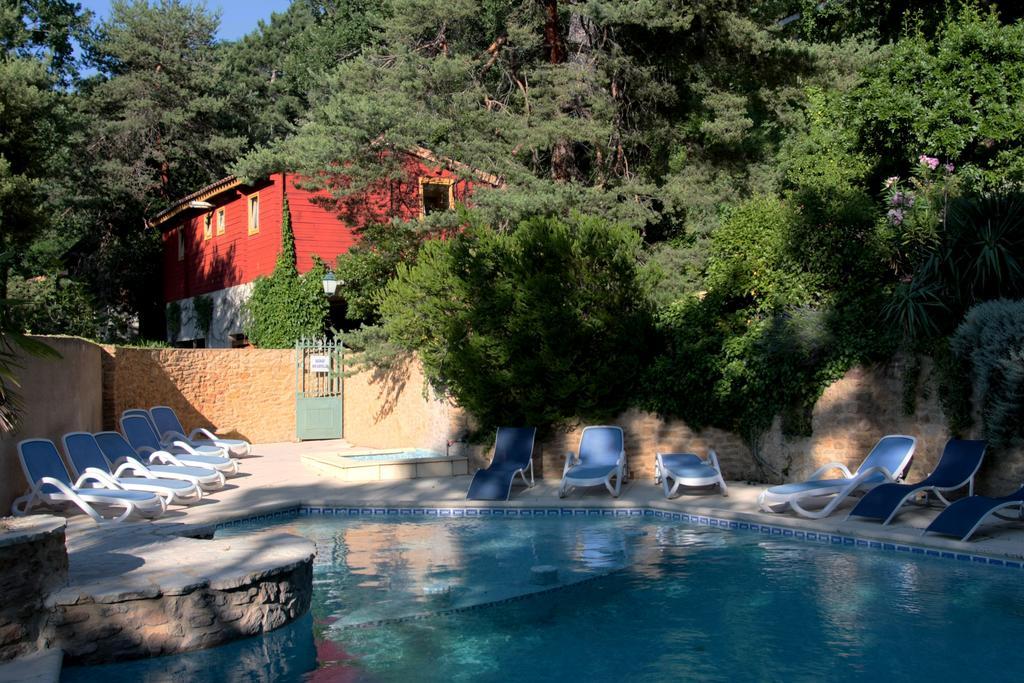 Pousterle De Sabran - Piscine & Hammam Lägenhet Exteriör bild