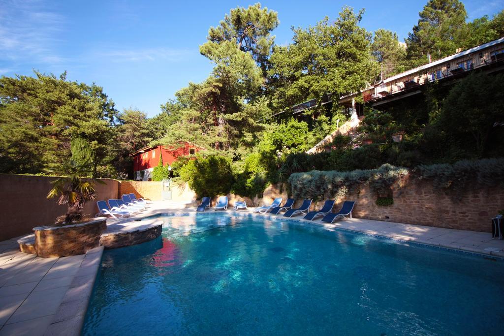 Pousterle De Sabran - Piscine & Hammam Lägenhet Exteriör bild